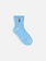 Gerippte Socken mit Bärenstickerei für Kinder, 11–13 cm