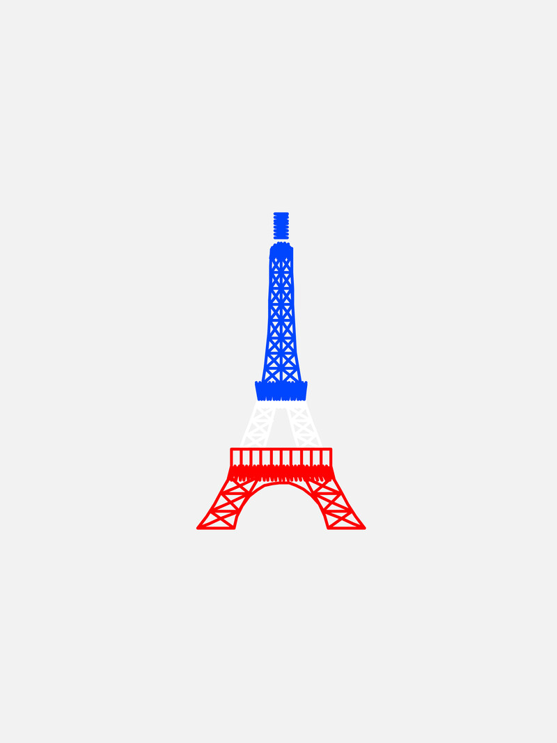 Ricamo La Torre Eiffel