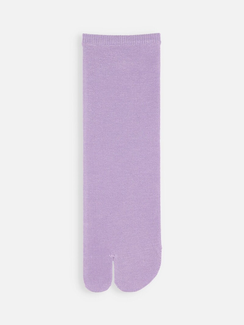 Cotton Plain Tabi Socks S
