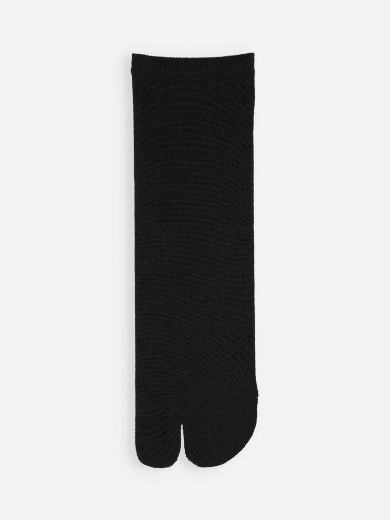 Cotton Plain Tabi Socks