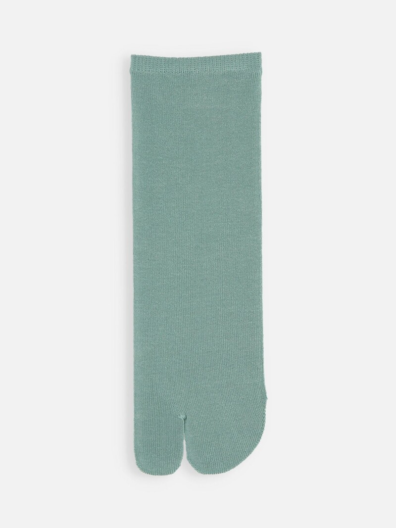 Cotton Plain Tabi Socks S