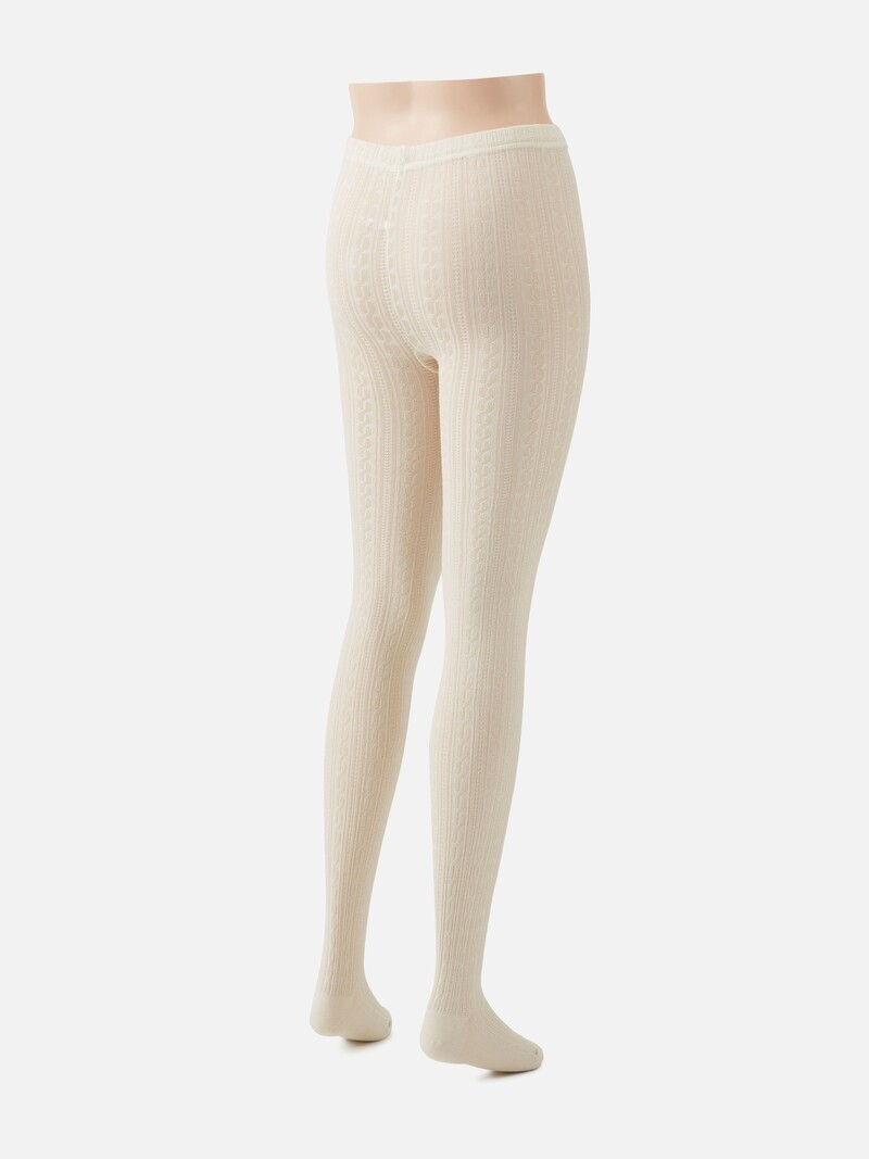 Twist Patterned Tights