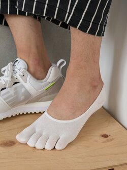 062110177 Footsie 5 orteils invisible Lyocell M
