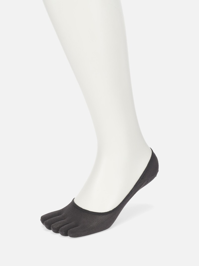 Lyocell Toe No-Show Socken L