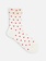 Sheer Heart Low Crew Socks S