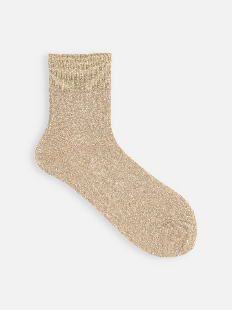 Glitzernde Knöchelsocken