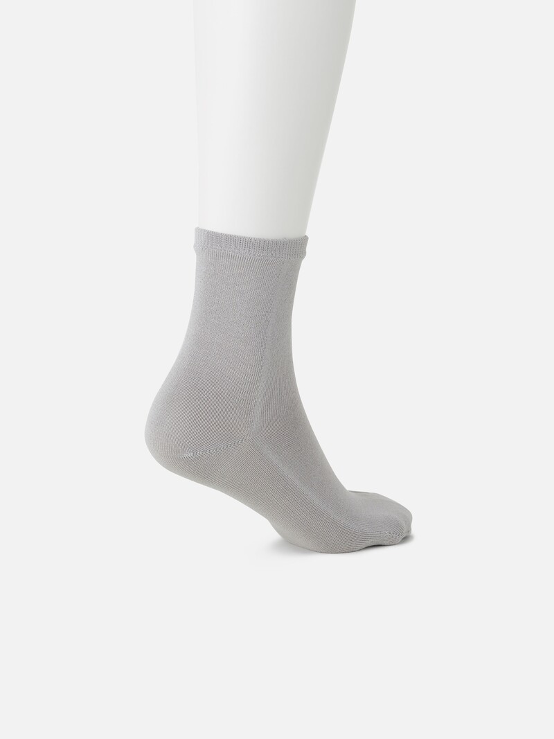 Katoenen effen Tabi-sokken