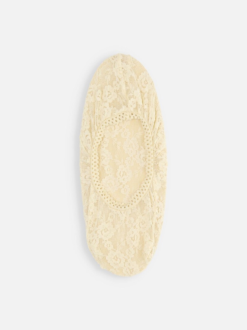 Calcetín de encaje elástico S