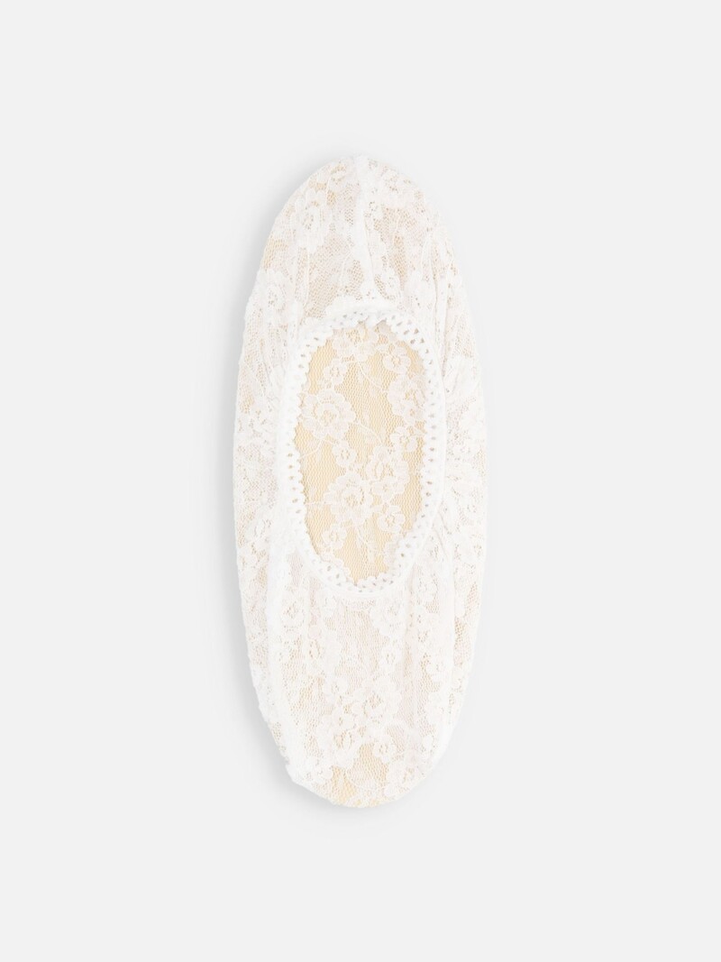 Piedino in pizzo elasticizzato S