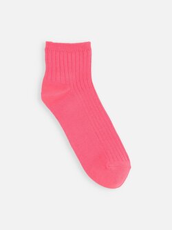 013133470 SQ unie à côtes en coton Enf.22-24cm