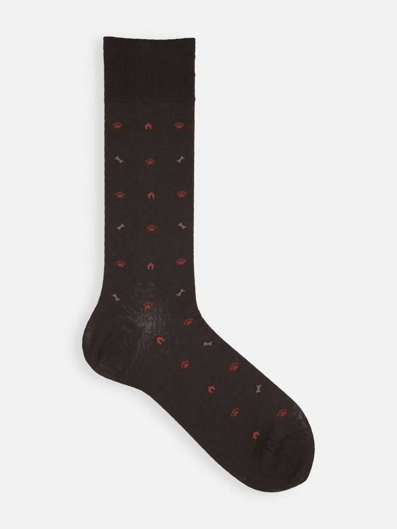 Mi-chaussette chien