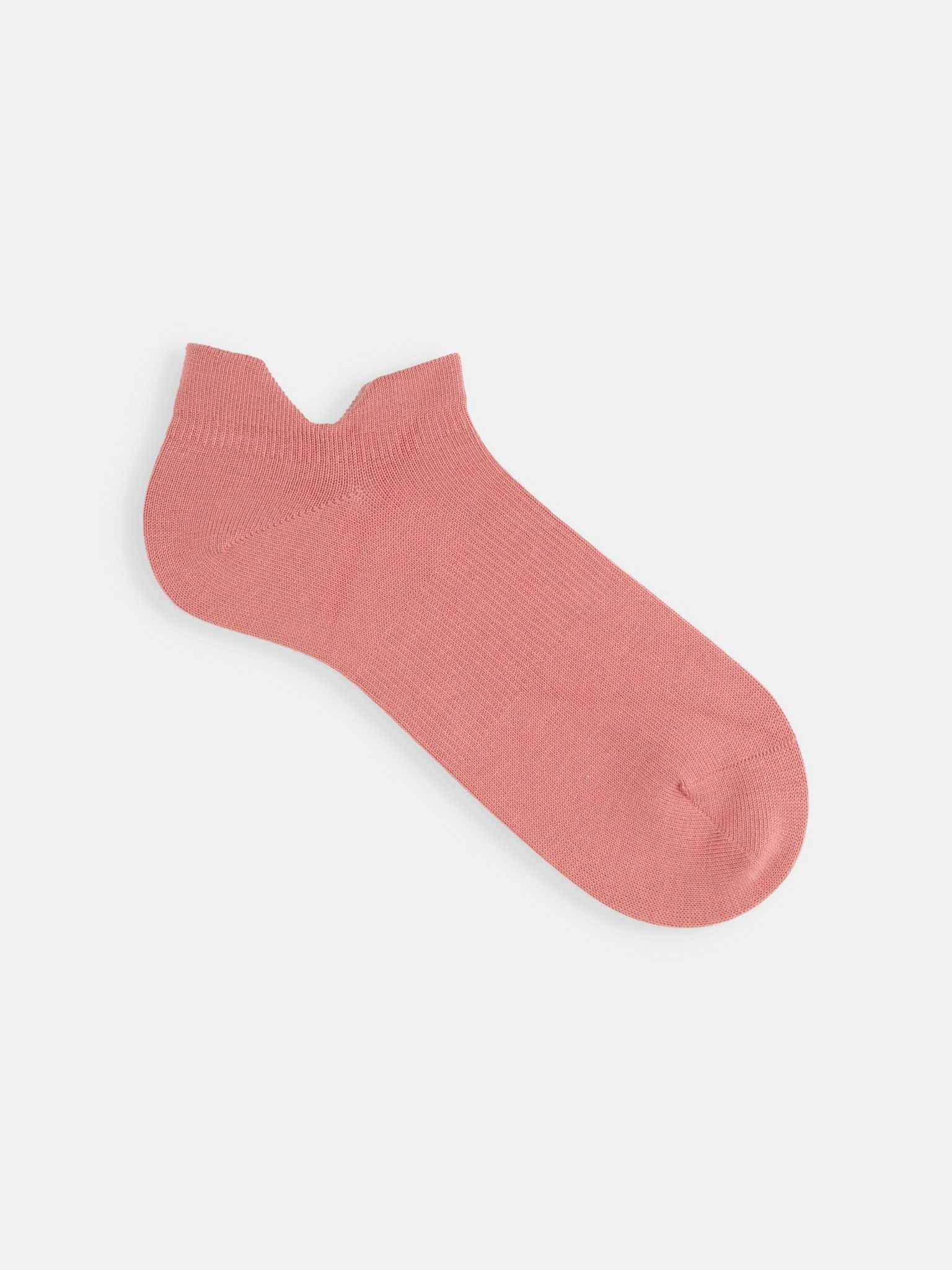 Calcetín corto liso con doble tobillera M