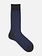 Mittelhohe Socken aus Merinowolle mit Hahnentrittmuster M