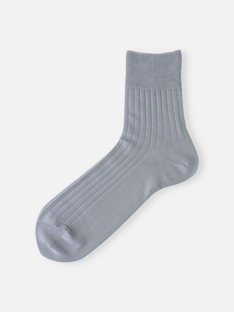 Gerippte kurze Socken M