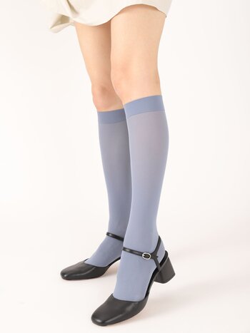 Plain Pop Short Socks 40D - TABIO FRANCE