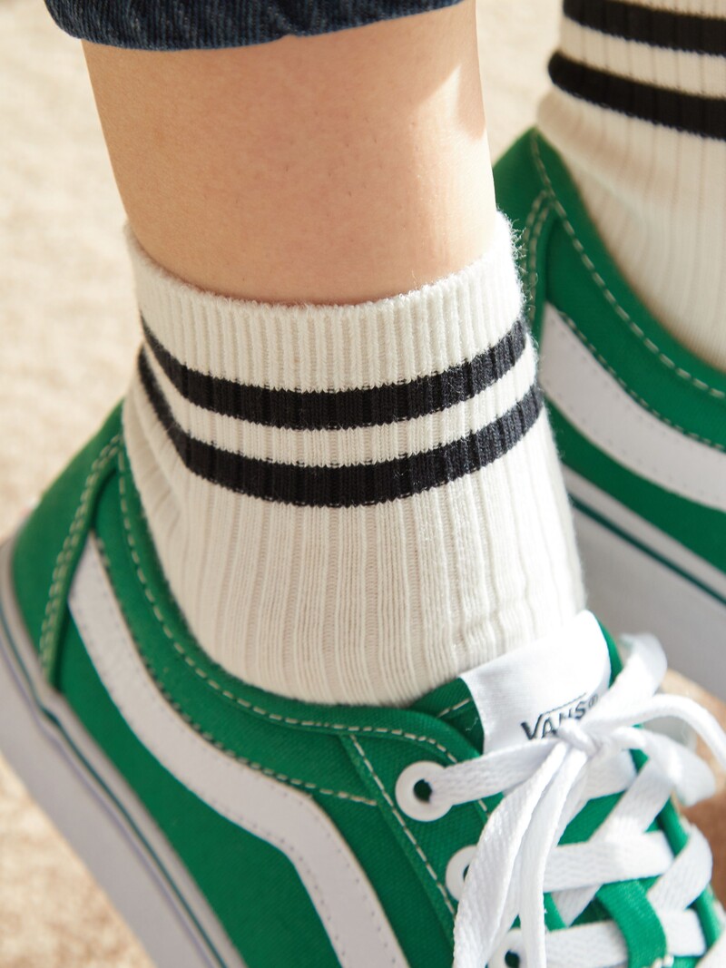 Neat Tennis Rib Ankle Socks