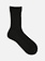Gerippte Crew-Socken aus ultrafeiner Merinowolle