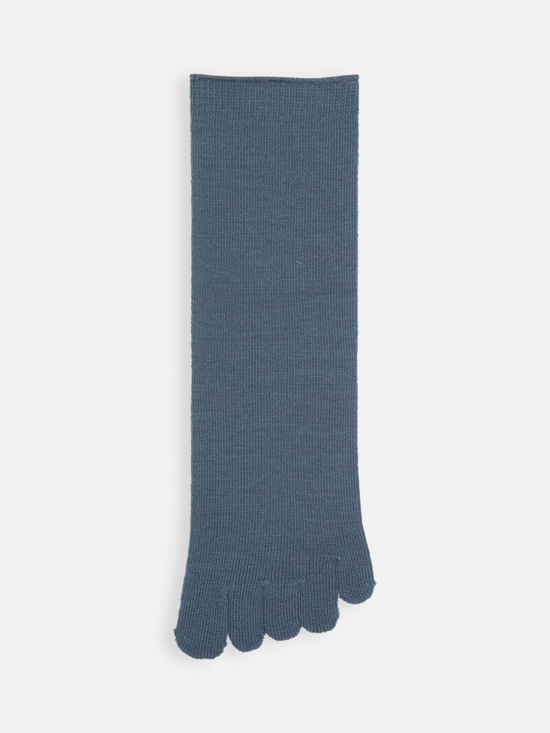 Premium-Socken aus feinster Wolle mit glatter Zehenpartie