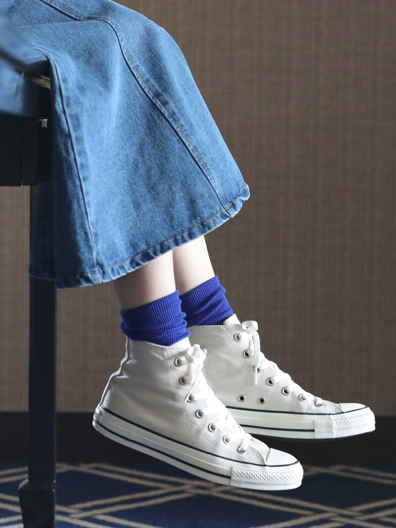 Converse high store top socks