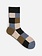 Wollen patchwork-sokken S