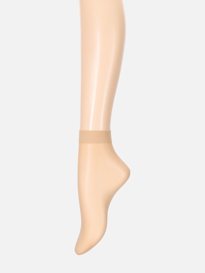 Mini-meias Meia alta Basic Natural Tou20D