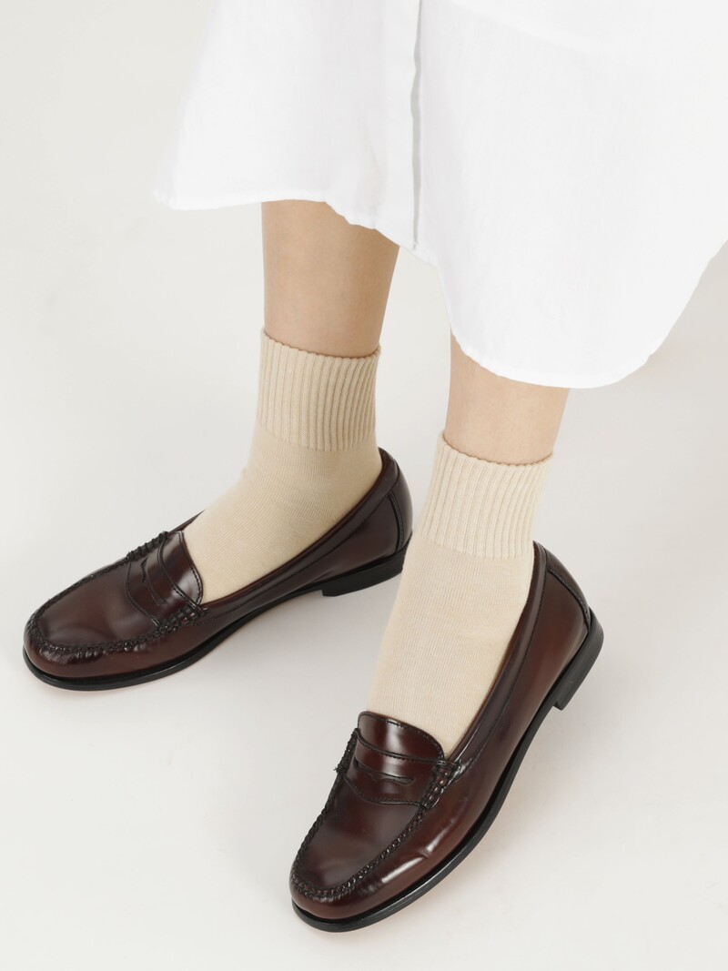 American Rib Plain Short Socks