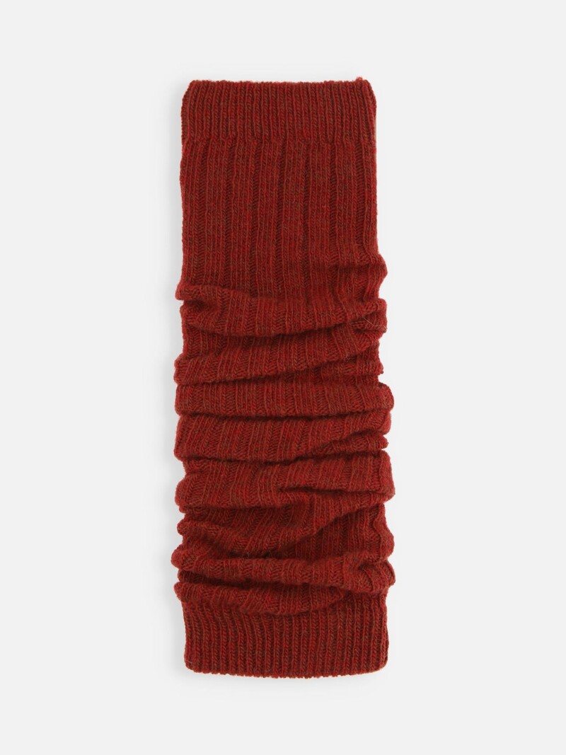 Lambswool Classic Ribbed Legwarmer