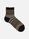 Kurze Woll-Jacquard-Socken mit Fair-Isle-Muster M