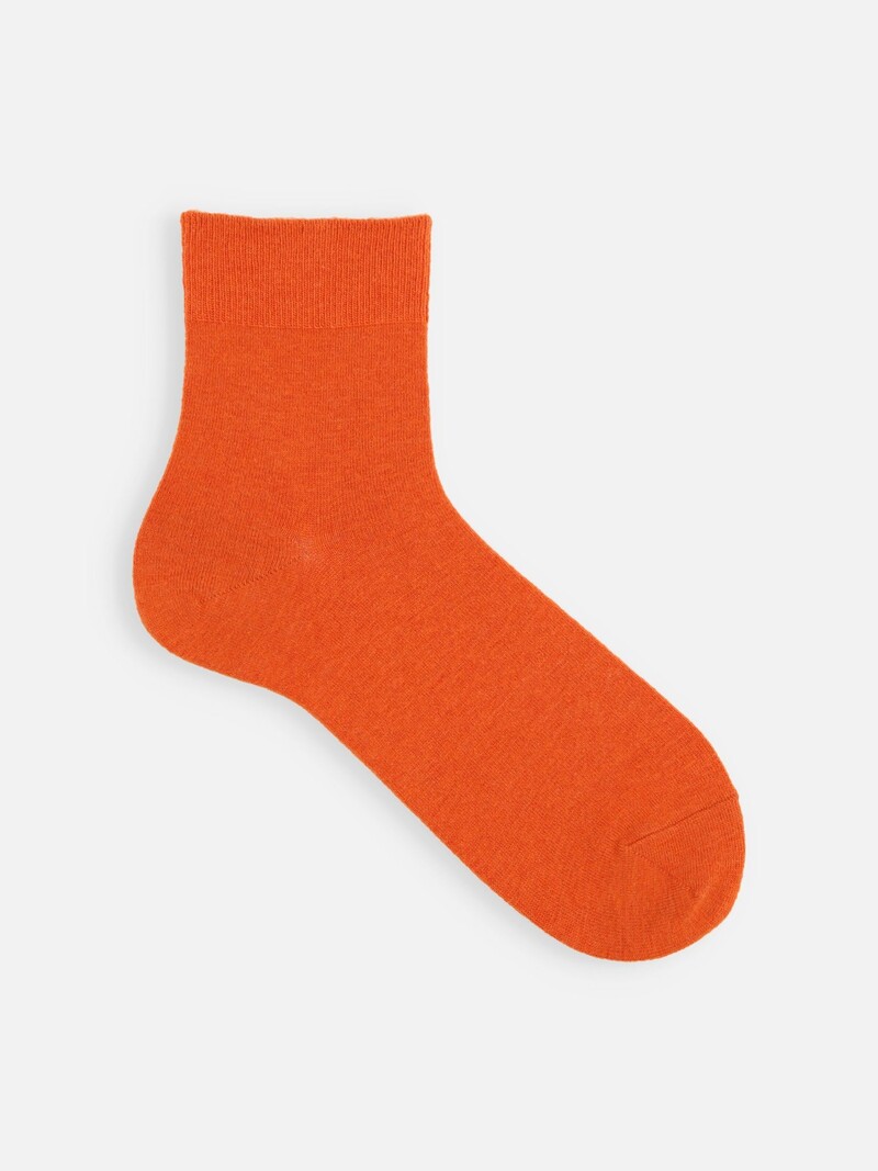 Dehnbare kurze Socken aus Merinowolle M