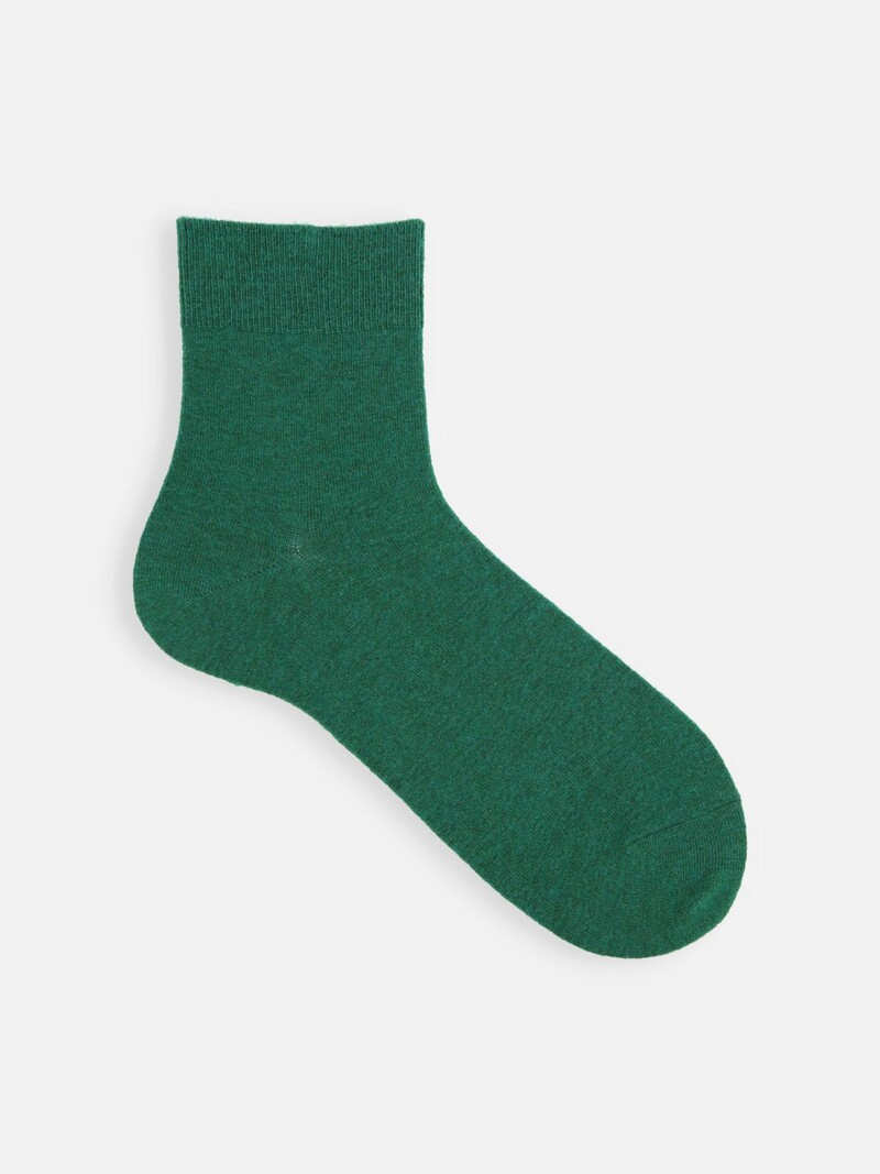 Dehnbare kurze Socken aus Merinowolle M