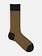 Mittelhohe Socken aus Merinowolle mit Hahnentrittmuster M