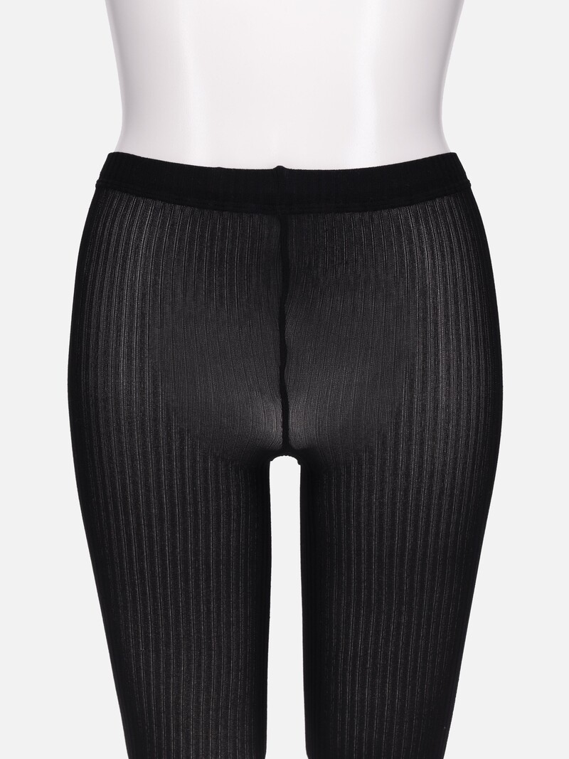 Legging long côtes 2x2 150D