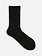 Wool/Cashmere Classic Ribbed Crew Socks