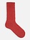 Plain Ribbed Room Crew Socks M