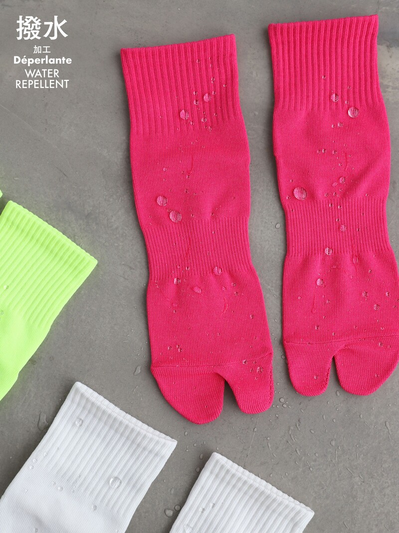 Water Repellent Tabi Ankle Socks M