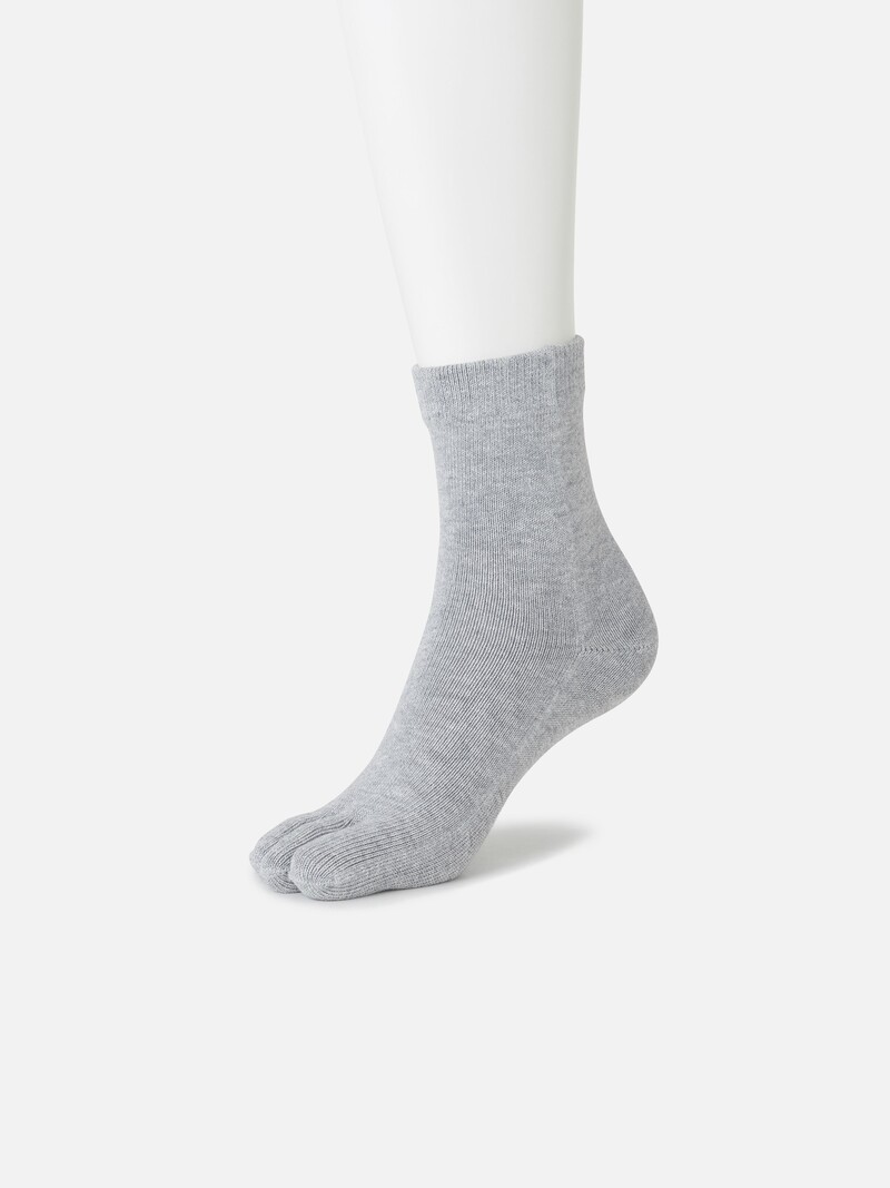 Plain Ankle Toe Socks