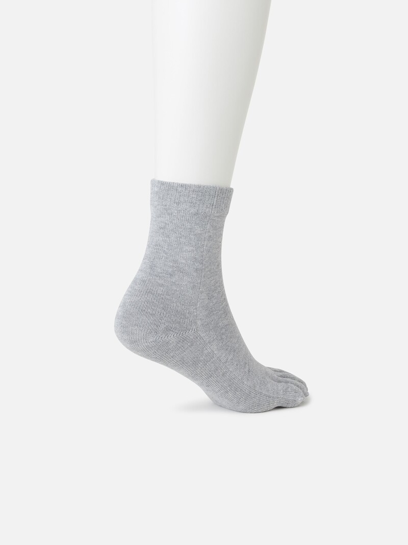 Plain Ankle Toe Socks