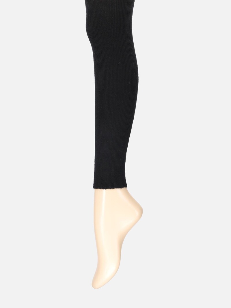 Leggins holgados de angora mixto canalé