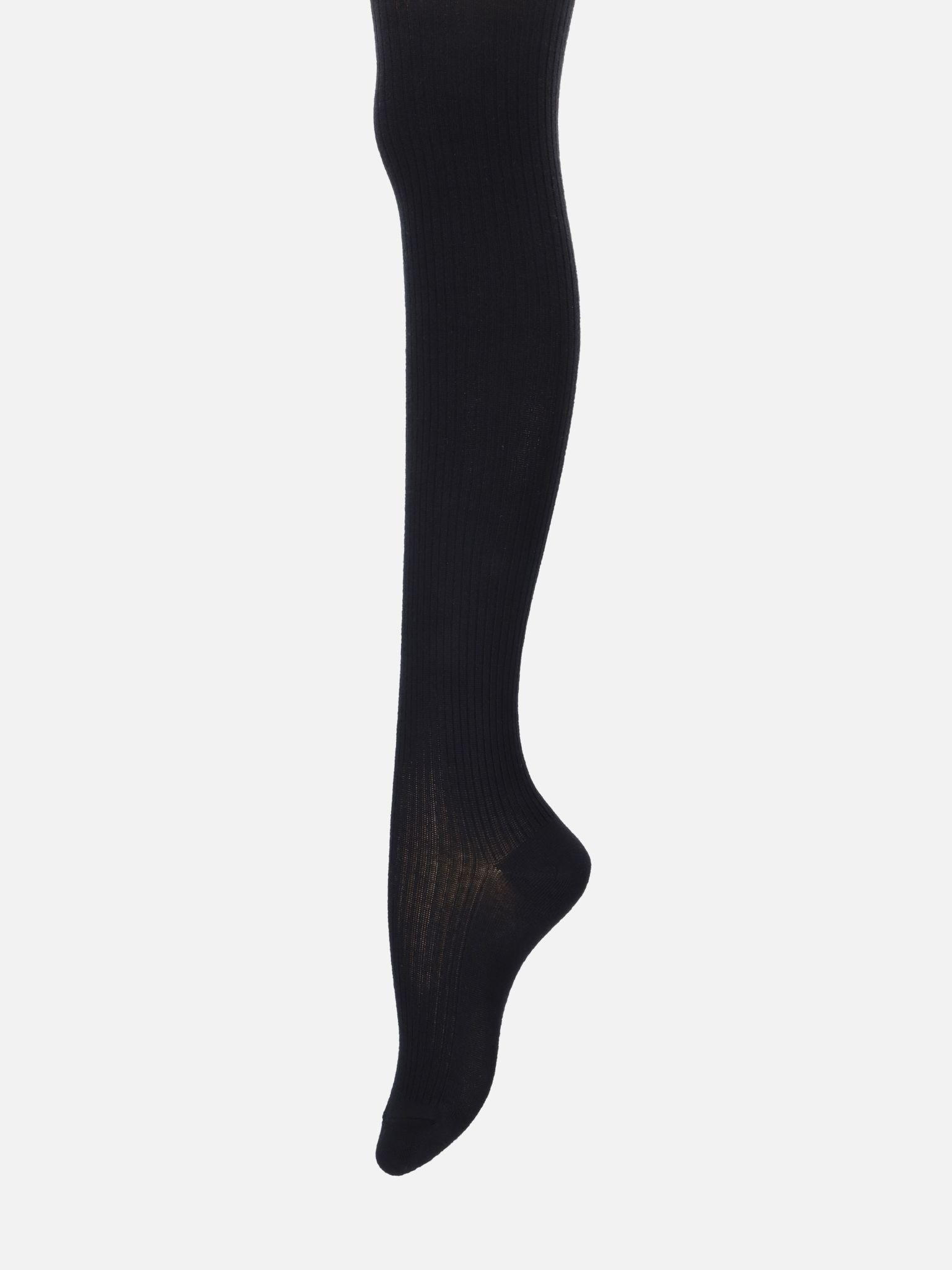 Luxuriöse Strumpfhose aus Baumwollripp 400D L