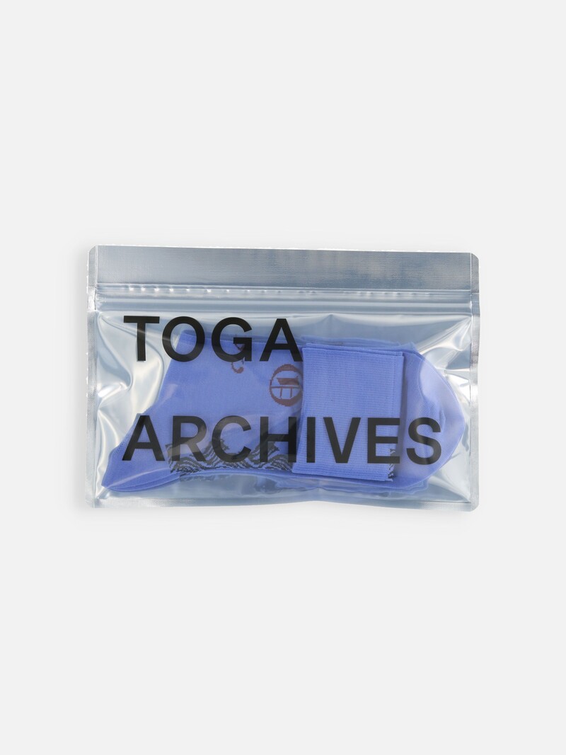 Calcetines medios con estampado del logo de Collab TOGA M