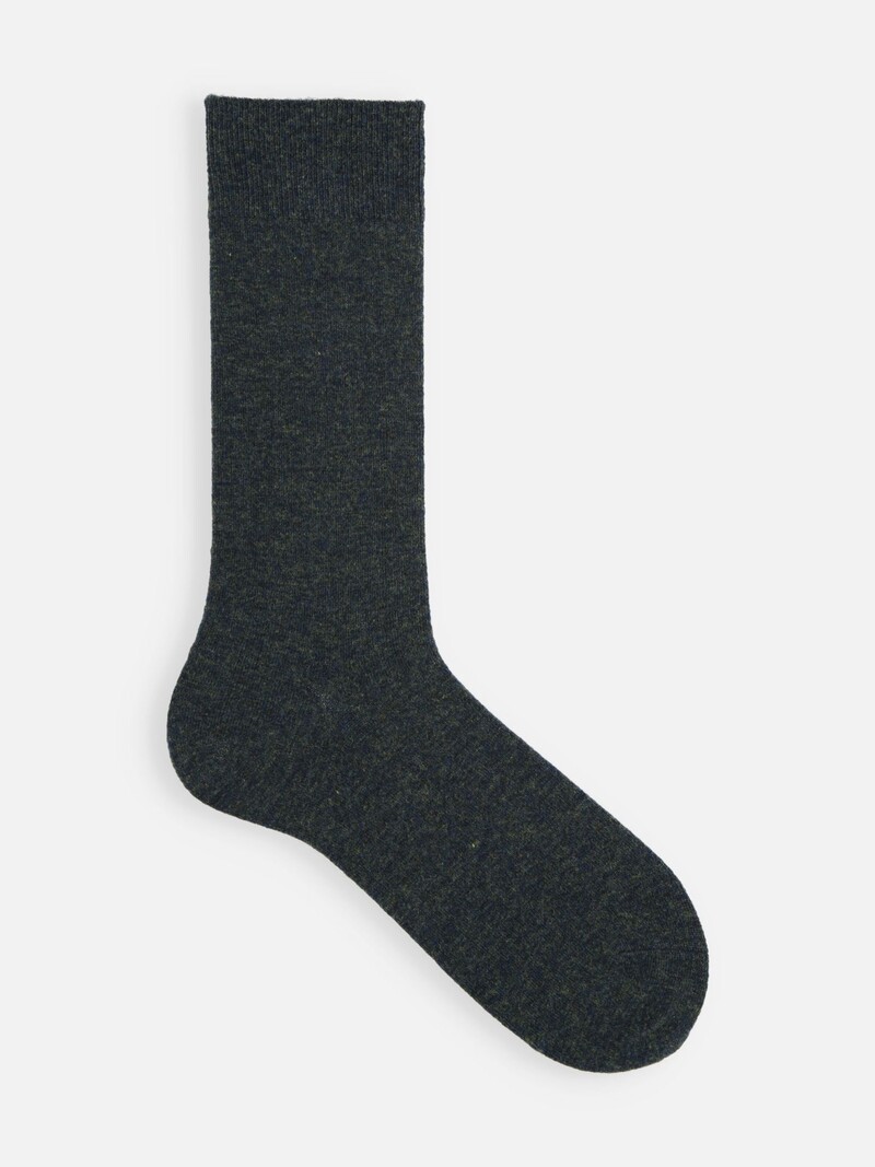 Merino Wool Stretchy Mid-Calf Socks L