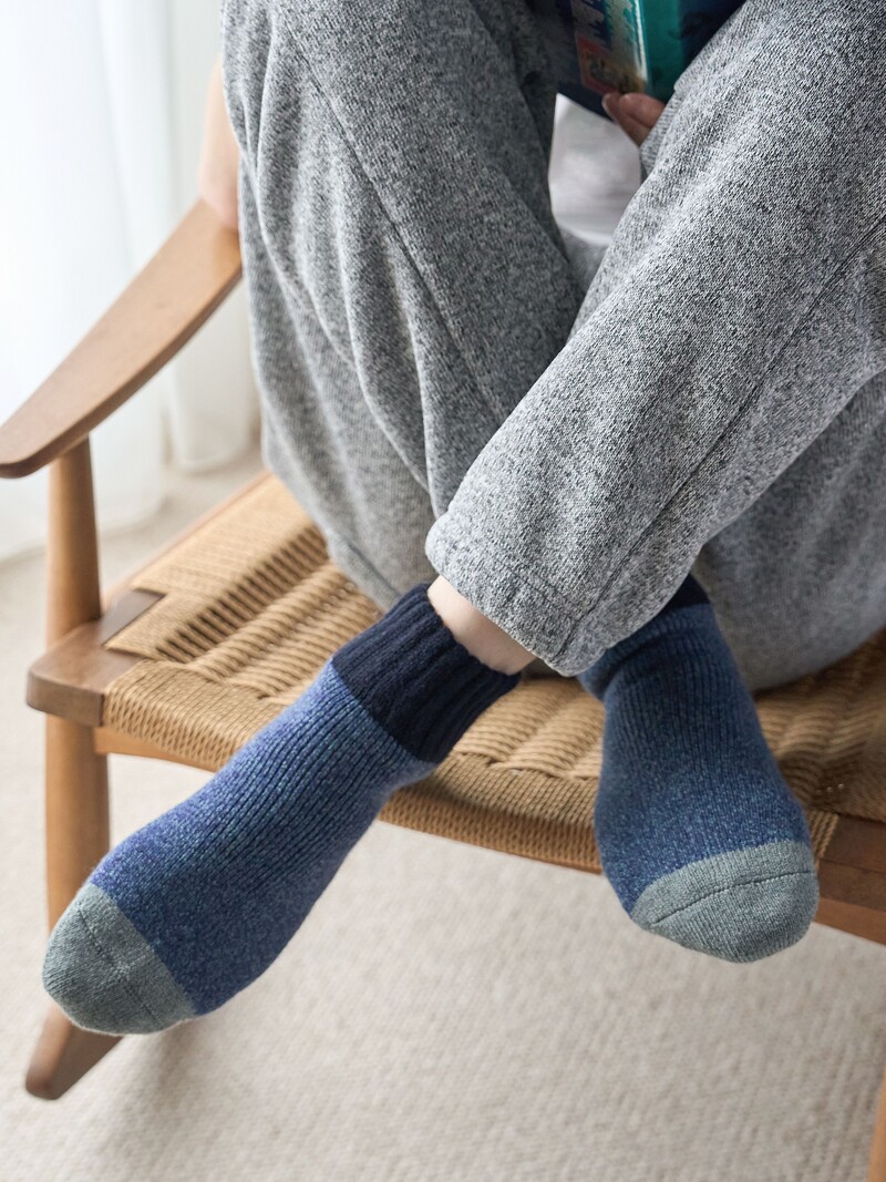Room Socks anti-dérapant bicolore M