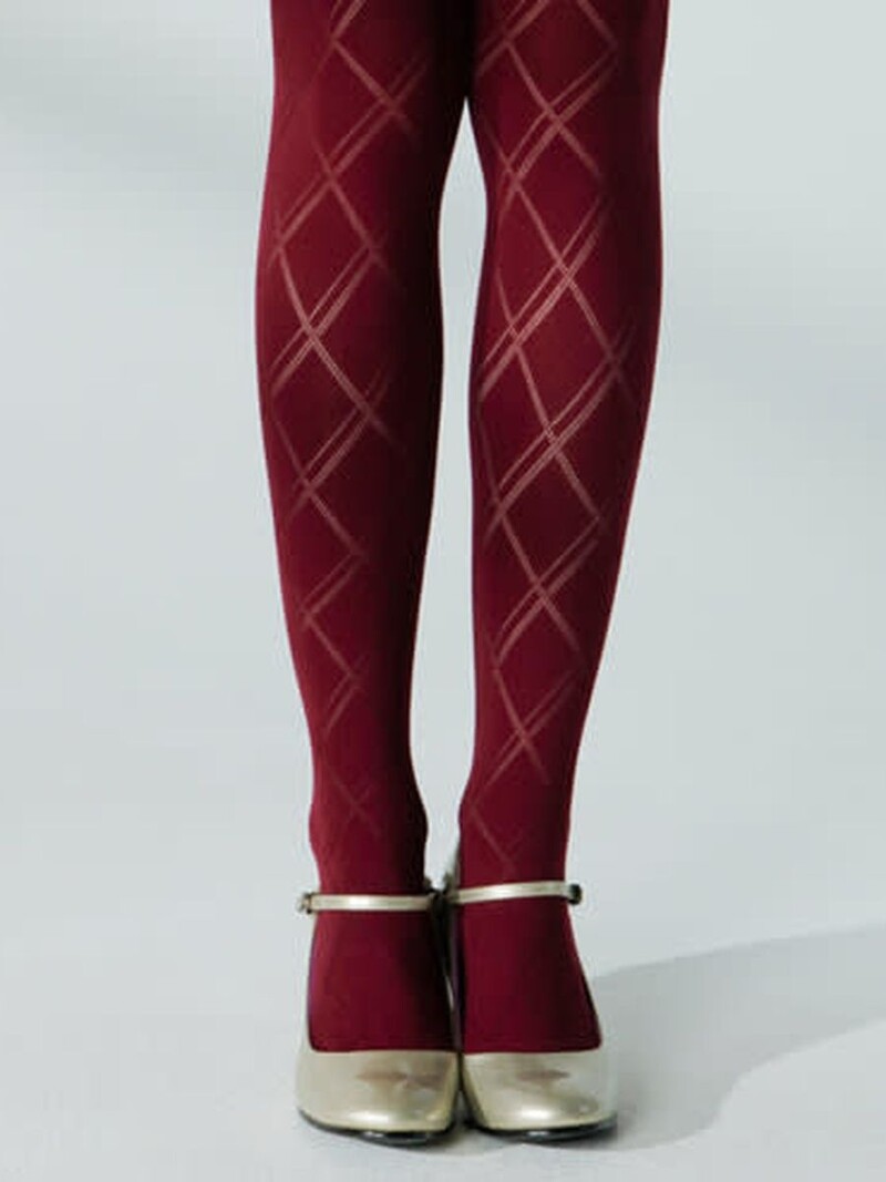 Opaque diamond tights M