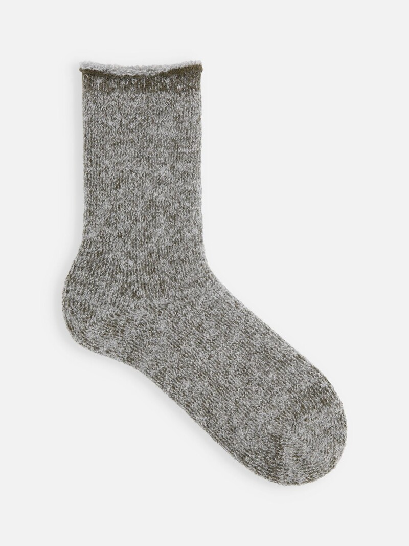 Ultimativ weiche Alpaka-Flor-Raumsocken M