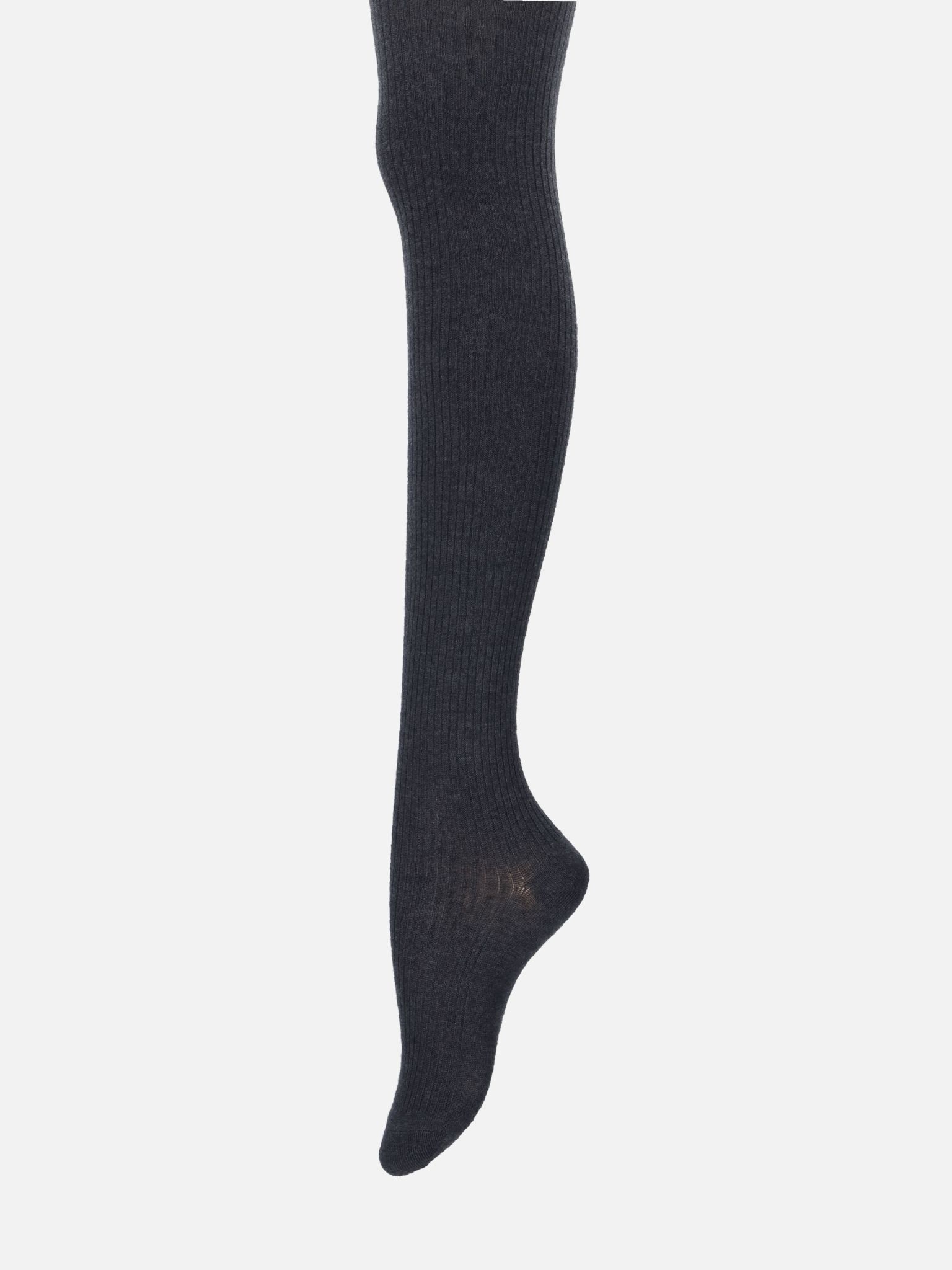 Luxuriöse Strumpfhose aus Baumwollripp 400D L