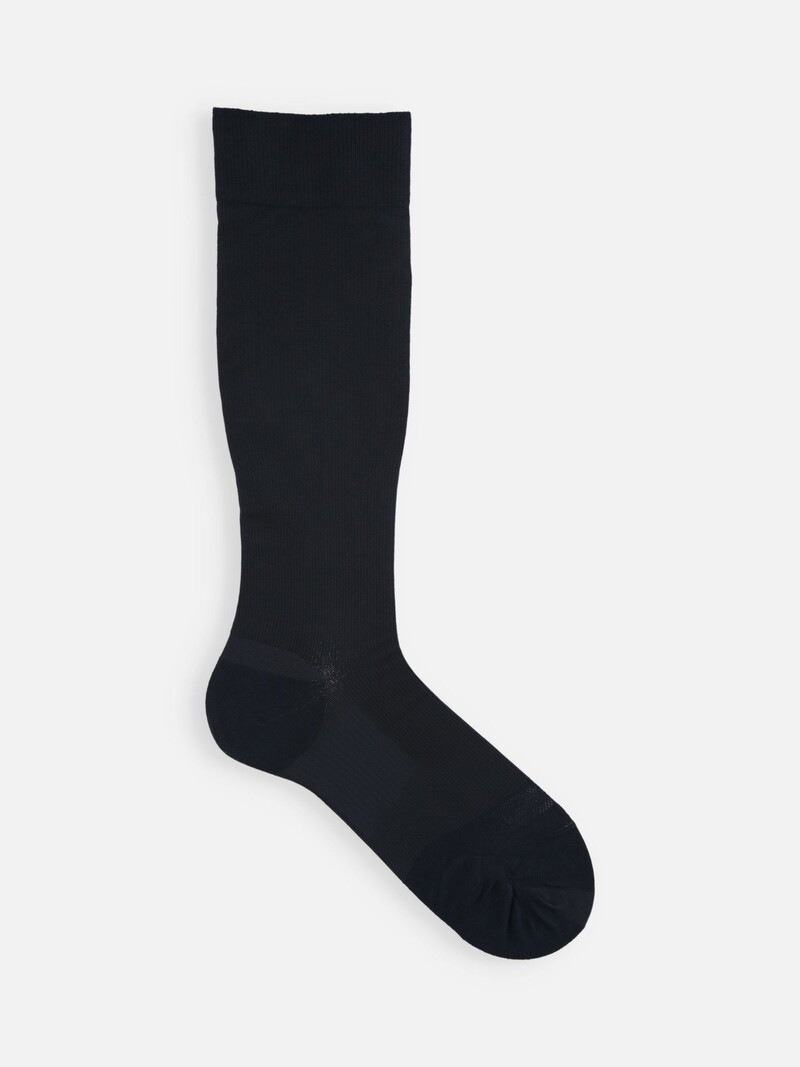 Cotton Compression Toe High Socks L - TABIO FRANCE