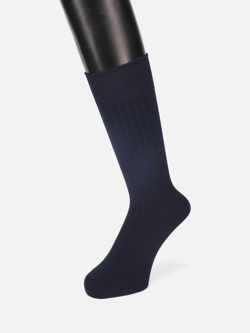 Koryo Cotton 6x2 Rib Mid-Calf Socks M