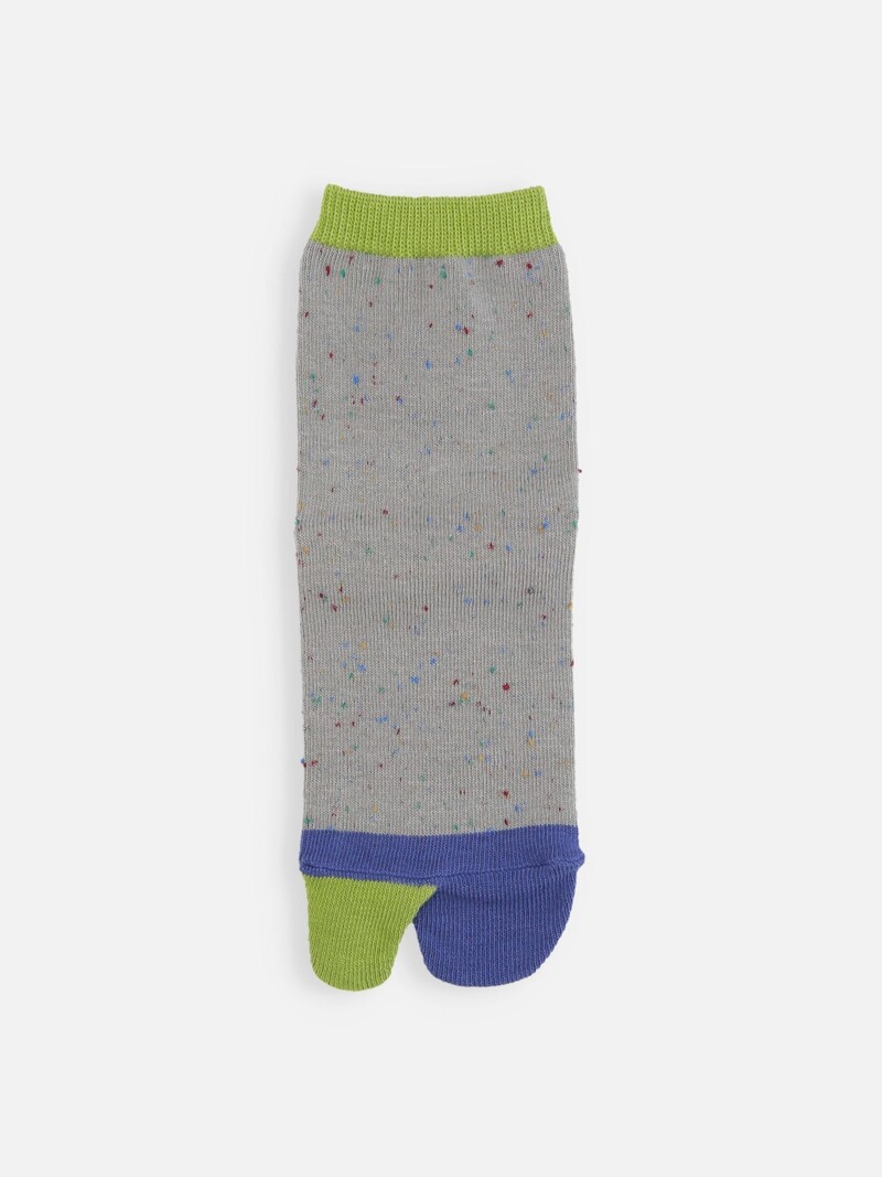 Kids Heathered Tabi Socks 16-18cm