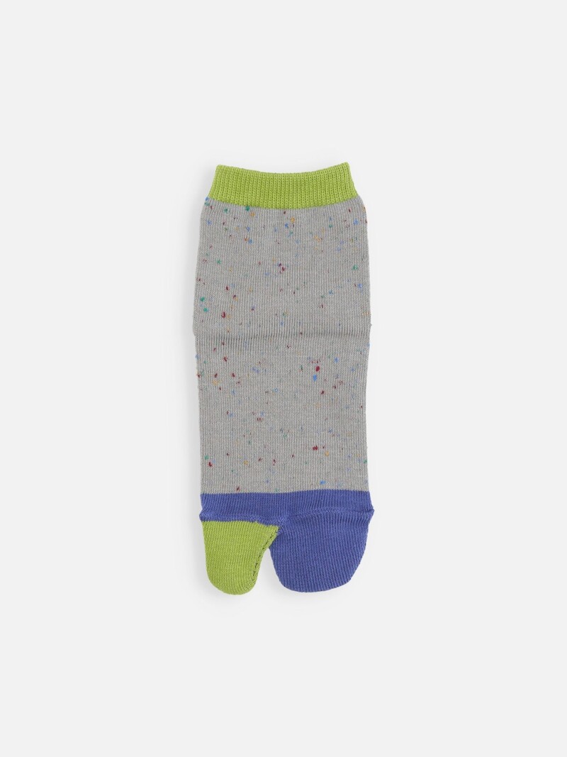 Kids Heathered Tabi Socks 16-18cm