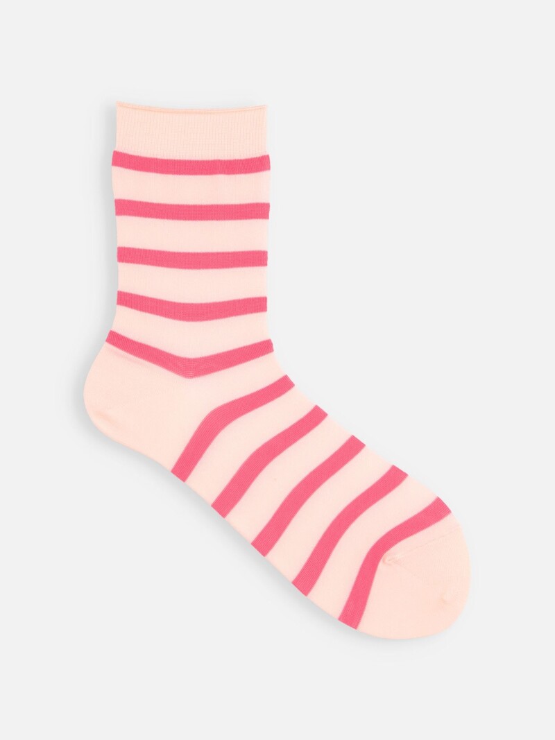 Stripe Crew Socks